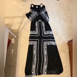 Old Navy Black and White Dress
